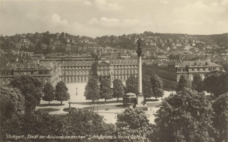 Schlossplatz u Neues Schloss