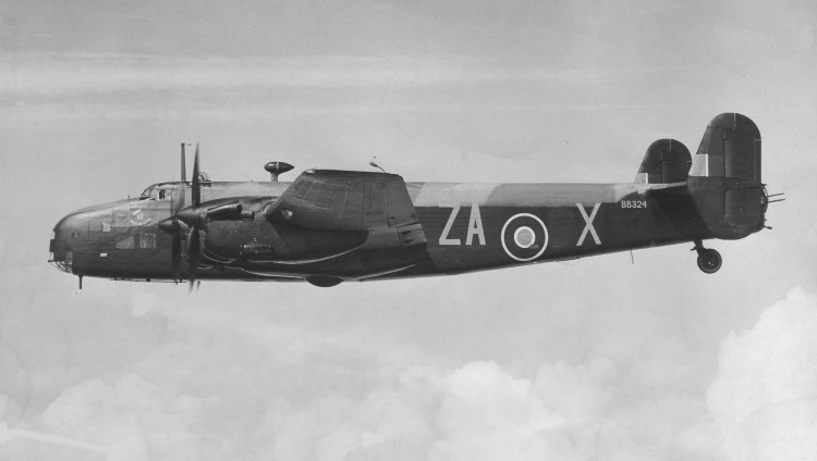 Halifax II Series 1 (Special) BB324 ZA-X, juin 1943 Halifax II Series 1 (Special) BB324 ZA-X, juin 1943