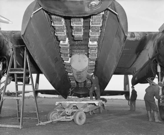 Soute d'un Lancaster Soute d'un Lancaster