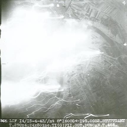 Photo de bombardement du 466-T Photo de bombardement du 466-T