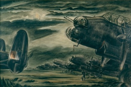 Marshalling Lancasters against Stuttgart (1943) Marshalling Lancasters against Stuttgart (1943)